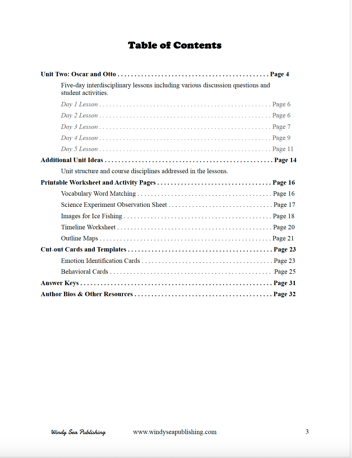 Troll Tales Teacher Resource; Oscar and Otto eBook