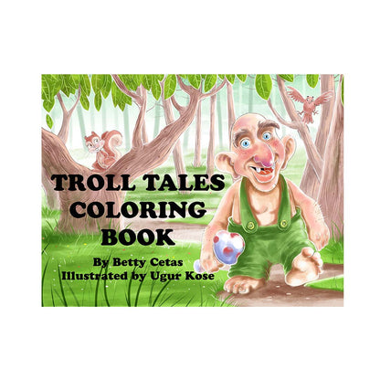 Troll Tales Coloring Book