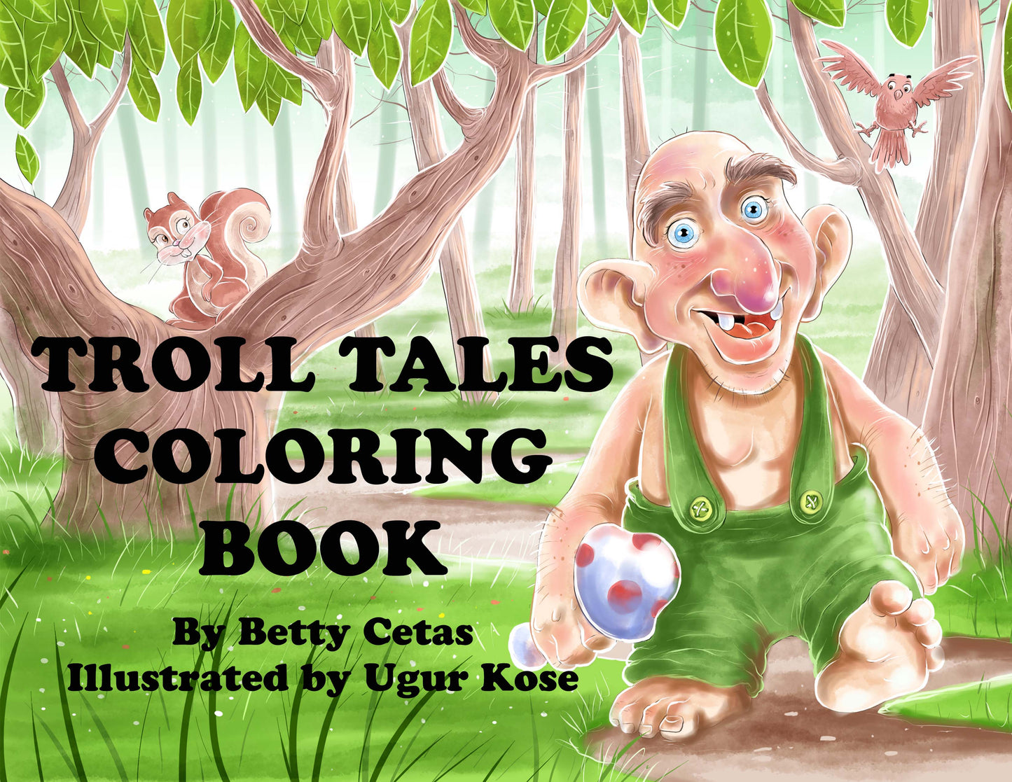 Troll Tales Coloring Book